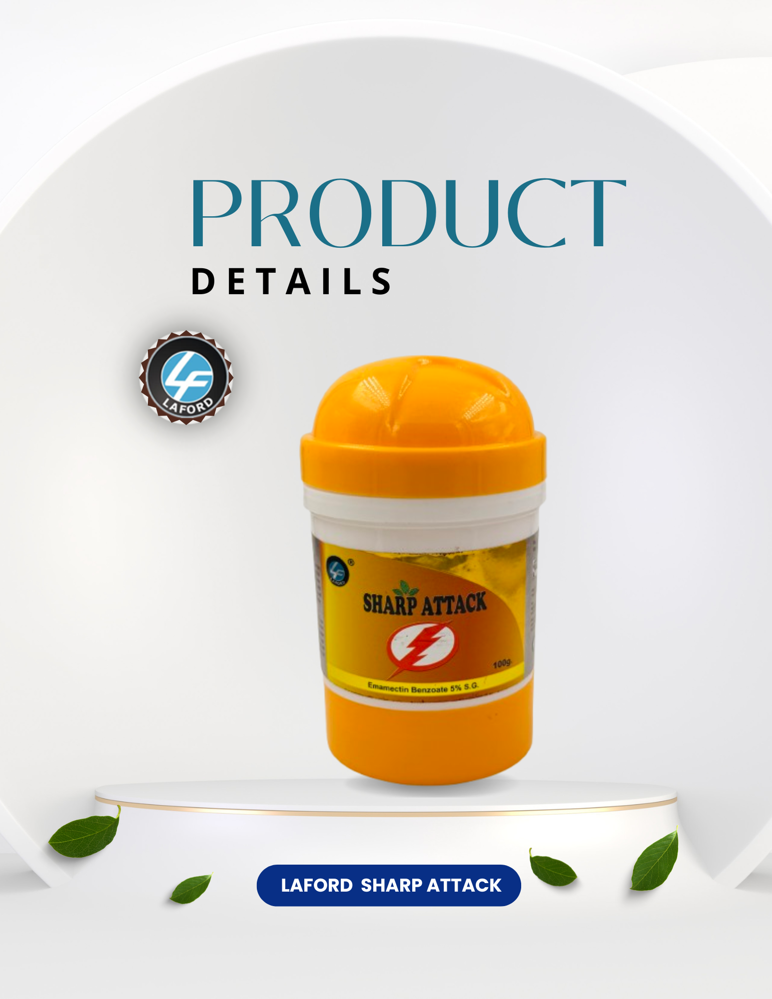 SharpAttack Emamectin Benzoate 5% S.G.